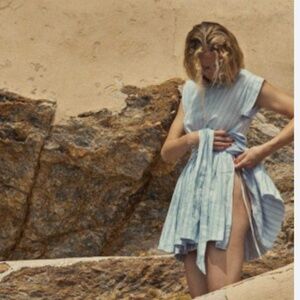 DOEN CASSIA DRESS -- SAINT PIERRE STRIPE SMALL